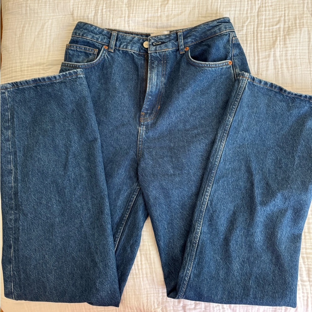 Reformation blue jeans